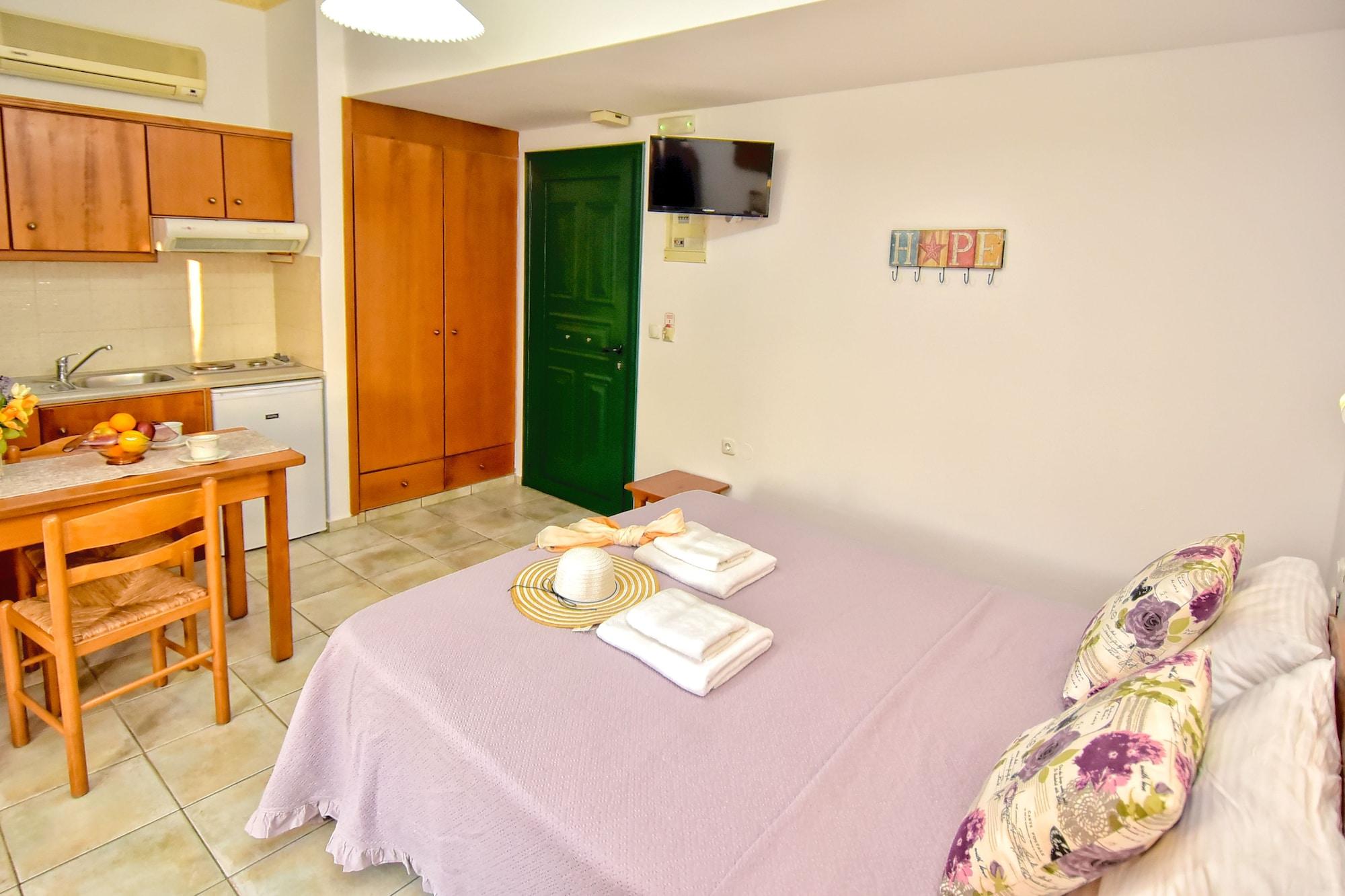 Aspri Petra Apartments อนาลิปซี ภายนอก รูปภาพ