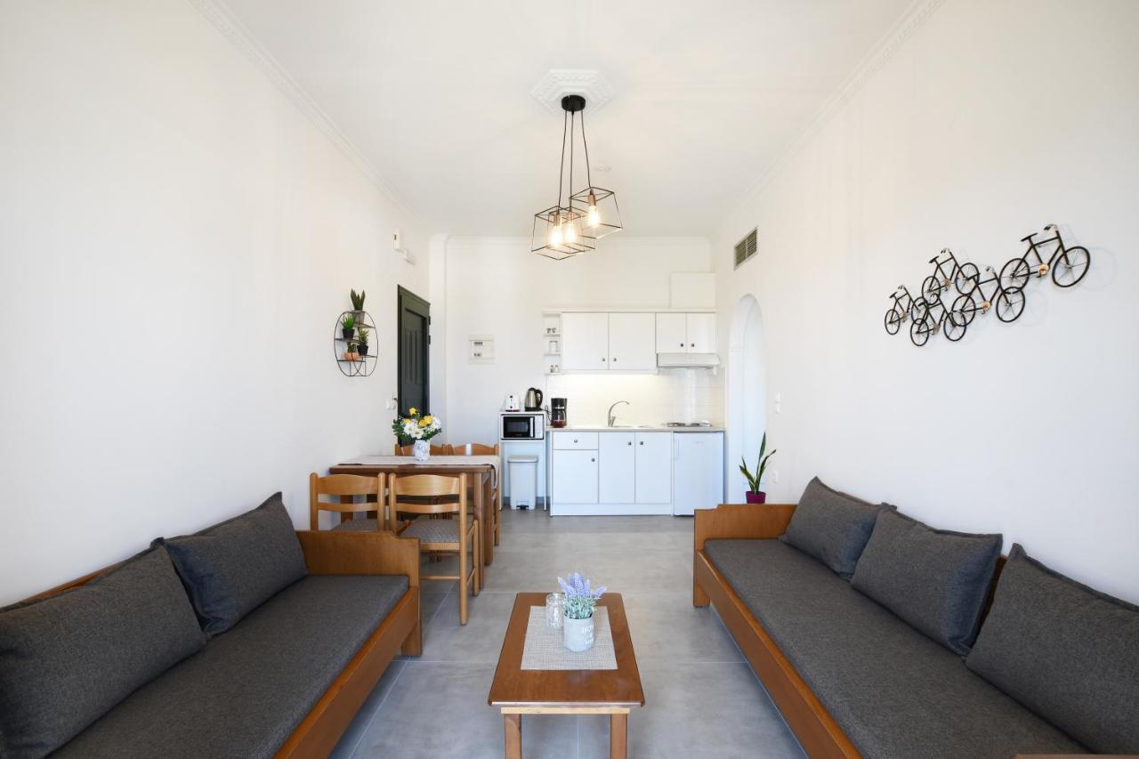 Aspri Petra Apartments อนาลิปซี ภายนอก รูปภาพ
